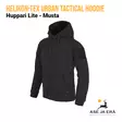 Helikon Urban Tactical Hoodie Lite, musta - yleiskuva etuviistosta - Hupparit - 5908218737983 - 140