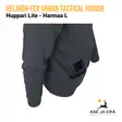 Helikon Urban Tactical Hoodie Lite, harmaa L - etutasku oikea - Hupparit - 5908218737983 - 104