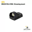 Kite HOLO K1 BL 2 MOA Browning Mount Punapistetähtäin - Punapistetähtäimet - 5425026282363 - 1