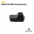 Kite HOLO K1 BL 2 MOA Browning Mount Punapistetähtäin - Punapistetähtäimet - 5425026282363 - 14