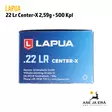 Lapua Center-X 22LR 2,59g 500 kpl - 22 LR patruunat - 4023045422633 - 3