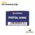 Lapua Pistol King 22LR 2,59g pienoispistoolipatruuna - 22 LR patruunat - 4023045421643 - 6