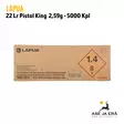 Lapua Pistol King 22LR 2,59g pienoispistoolipatruuna - 22 LR patruunat - 4023045421643 - 13