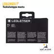 Ledlenser T² Taskulamppu musta paketti takaa - Taskulamput - 4029113980203 - 11