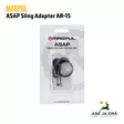 Magpul ASAP Sling Adapter AR-15 / M16 hihnalenkkipaikka - AR osat - 873750003573 - 5