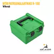 MTM R-100 patruunalaatikko, Vihreä - etuviistosta oikealta, kansi kiinni - Kiväärin patruunoille - 026057219103 - 4