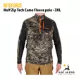 Niteforce Half Zip Tech Camo Polo vetoketjulla 3XL, yleiskuva - T-paidat - 6430061582773 - 18