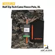 Niteforce Half Zip Tech Camo Polo vetoketjulla XL, myyntipakkaus EAN näkyvissä - T-paidat - 6430061582773 - 6