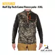 Niteforce Half Zip Tech Camo Polo vetoketjulla XXL, yleiskuva - T-paidat - 6430061582773 - 16
