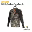 Niteforce Half Zip Tech Camo Polo vetoketjulla XL, yleiskuva - T-paidat - 6430061582773 - 1