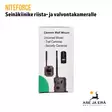 NITEforce Seinäkiinike riista- ja valvontakameralle - Myyntipakkaus sivulta - Tarvikkeet riistakameroihin - 6430061581783 - 8