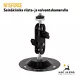 NITEforce Seinäkiinike riista- ja valvontakameralle - Kiinnike suorana - Tarvikkeet riistakameroihin - 6430061581783 - 3