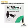 NITEforce Seinäkiinike riista- ja valvontakameralle - Myyntipakkaus - Tarvikkeet riistakameroihin - 6430061581783 - 7