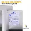 Nor-Lyx NL-2000 asekaappi + sisähyllykkö - Asekaappi 1-10 aseelle - 293223 - 6