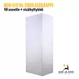 Nor-Lyx NL-2000 asekaappi + sisähyllykkö - Asekaappi 1-10 aseelle - 293223 - 7