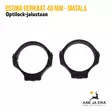 Osuma kiikarinrenkaat 40 mm Optilock-jalustaan matala - 40mm kiikarinrenkaat - 6430068623493 - 4