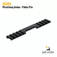 Osuma Tikka T1x Picatinny kisko matala - Kiskot, kiilat, palat ja muut jalustat - 6430068624483 - 1