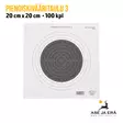 Pienoiskivääritaulu 3 20x20, 100 kpl - yleiskuva edestä - Ampumataulut - 6410362400303 - 2
