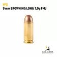 PPU 9 mm Browning Long FMJ g7 pistoolinpatruuna - 9mm pistoolin patruunat - 8605003803973 - 3