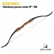 Ragim Impala Takedown jousen runko 19" - Oikeakätinen - lavat kiinnitettynä  - Vastakaarijousen rungot - 8034049503453 - 6