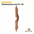 Ragim Impala Takedown jousen runko 19" - Oikeakätinen - oikea sivu
 - Vastakaarijousen rungot - 8034049503453 - 4