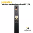 Ragim Impala Takedown vastakaarijousen lavat 62" - 55# - lapamerkinnät - Vastakaarijousen lavat - 8034049501503 - 22