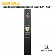 Ragim Impala Takedown vastakaarijousen lavat 62" - 45# - lapamerkinnät - Vastakaarijousen lavat - 8034049501503 - 17