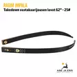 Ragim Impala Takedown vastakaarijousen lavat 62" - 25# - lavat sivusta - Vastakaarijousen lavat - 8034049501503 - 4