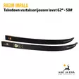 Ragim Impala Takedown vastakaarijousen lavat 62" - 50# - lavat sivusta - Vastakaarijousen lavat - 8034049501503 - 18
