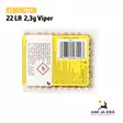 Remington 22 LR Viper 2,3g Pienoiskiväärinpatruuna - 22 LR patruunat - 047700481203 - 5