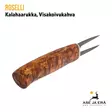 Roselli Kalahaarukka RW800 Fileerauspiikki hiiliteräs ja visakoivu - Takaviistosta - Muut veitset - 6430056853253 - 4
