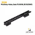 Rusan Picatinny-kisko, Sako 75 I/II/II metsästyskivääriin - Kiskot, kiilat, palat ja muut jalustat - 3856026413563 - 5