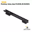 Rusan Picatinny-kisko, Sako 75 I/II/II metsästyskivääriin - Kiskot, kiilat, palat ja muut jalustat - 3856026413563 - 6