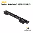 Rusan Picatinny-kisko, Sako 75 I/II/II metsästyskivääriin - Kiskot, kiilat, palat ja muut jalustat - 3856026413563 - 3