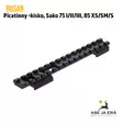 Rusan Picatinny-kisko, Sako 75 I/II/II metsästyskivääriin - Kiskot, kiilat, palat ja muut jalustat - 3856026413563 - 1