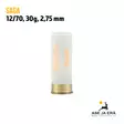Saga Export 12/70 30g 6 2,75mm Haulikonpatruuna - 12/70 metsästyspatruunat - 8435101623353 - 3
