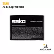 Sako Speedhead FMJ 7x33 5,1g kiväärinpatruuna 108B - Muut kaliiperit - 6438053999653 - 5
