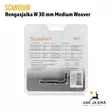 Scandium W 30 mm Medium renkaat Weaver - Myyntipakkaus EAN näkyvissä - 30mm kiikarinrenkaat - 7340143713843 - 5