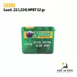Sierra .22 52 gr HPBT MatchKing luoti - rasian päätykuva - .22 luodit - 092763014103 - 5