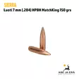 Sierra MatchKing 7mm .284 HPBT luoti - .30 luodit - 092763019153 - 2