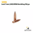 Sierra MatchKing 7mm .284 HPBT luoti - .30 luodit - 092763019153 - 3