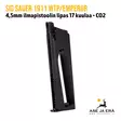 Sig Sauer 1911 We The People - Emperor 4,5mm CO2 ilmapistoolin varalipas - yleiskuva - SIG Sauer lippaat - 798681596393 - 2