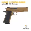 Sig Sauer 1911 Emperor Scorpion 4,5mm CO2 Blowback ilmapistooli - BB kuula ilmapistoolit - 798681652273 - 6