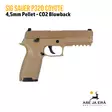 Sig Sauer P320 Coyote Tan 4,5mm ilmapistooli CO2 blowback - Ilma-aseluoti ilmapistoolit - 798681568093 - 7