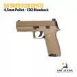 Sig Sauer P320 Coyote Tan 4,5mm ilmapistooli CO2 blowback - Ilma-aseluoti ilmapistoolit - 798681568093 - 2