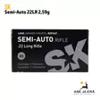 SK Semi-Auto 22LR 2,59g 345 m/s pienoiskiväärinpatruuna - 22 Subsonic patruunat - 4023045421483 - 1