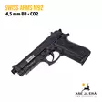 Swiss Arms M92 metallirunkoinen 4,5mm kuula CO2 ilmapistooli - BB kuula ilmapistoolit - 3559962880283 - 15