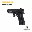 Swiss Arms M92 metallirunkoinen 4,5mm kuula CO2 ilmapistooli - BB kuula ilmapistoolit - 3559962880283 - 14
