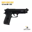 Swiss Arms M92 metallirunkoinen 4,5mm kuula CO2 ilmapistooli - BB kuula ilmapistoolit - 3559962880283 - 11