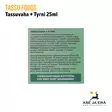 Tassu Foods Tassuvaha + Tyrni 25ml - myyntipakkauksen takakansi - Koiran hoito ja terveys - 6429810935083 - 6